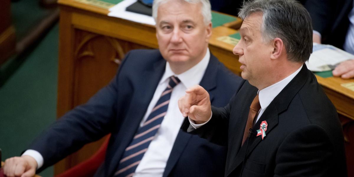 Semjén issza Orbán szavait és gondolatait a parlamentben MTI Fotó: Koszticsák Szilárd