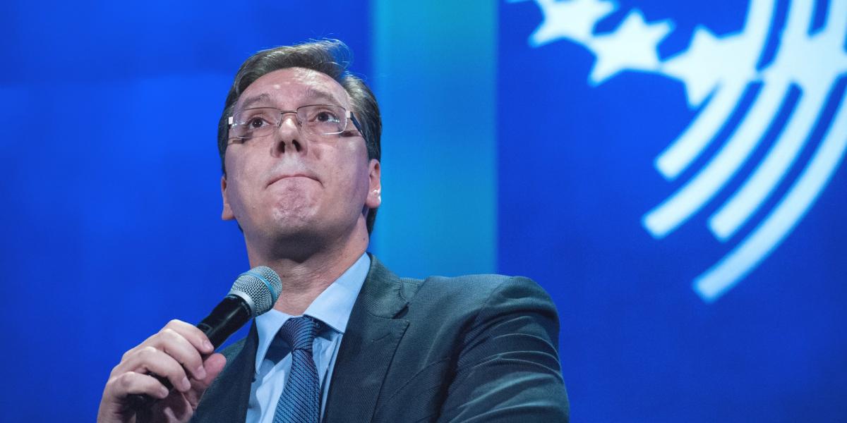 Aleksandar Vucic FOTÓ: EUROPRESS/GETTY IMAGES