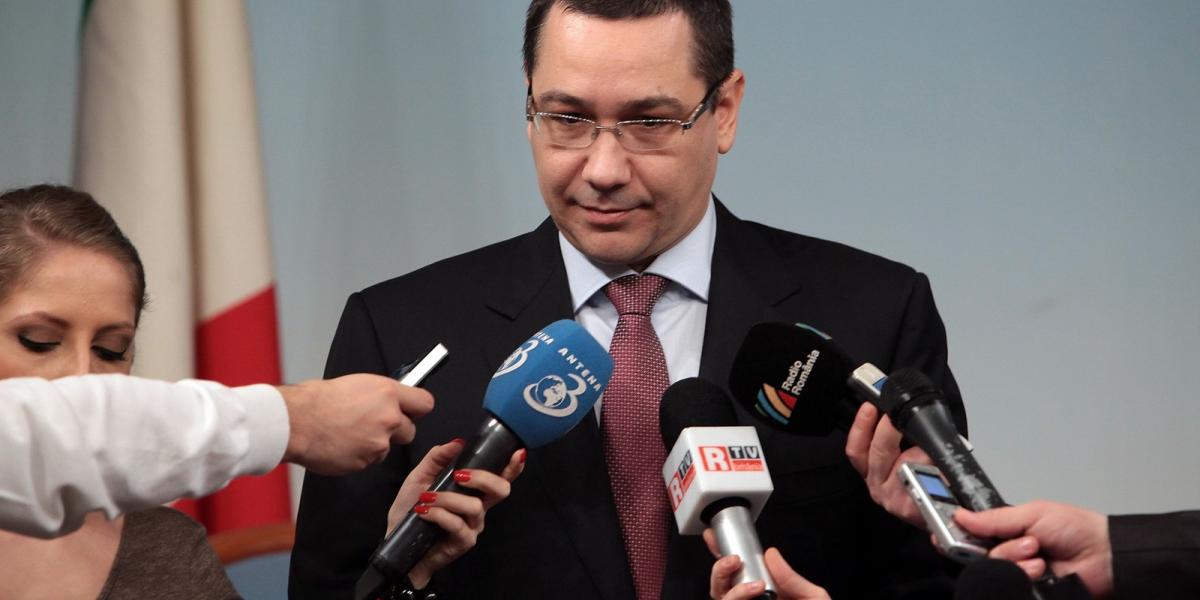 Victor Ponta - Fotó: Elisabetta Villa/Getty Images