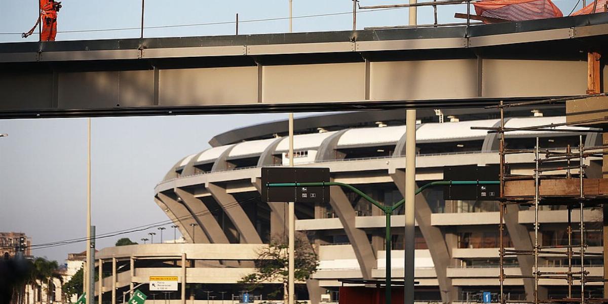 Brazília, épül a Maracana stadion - Getty Images