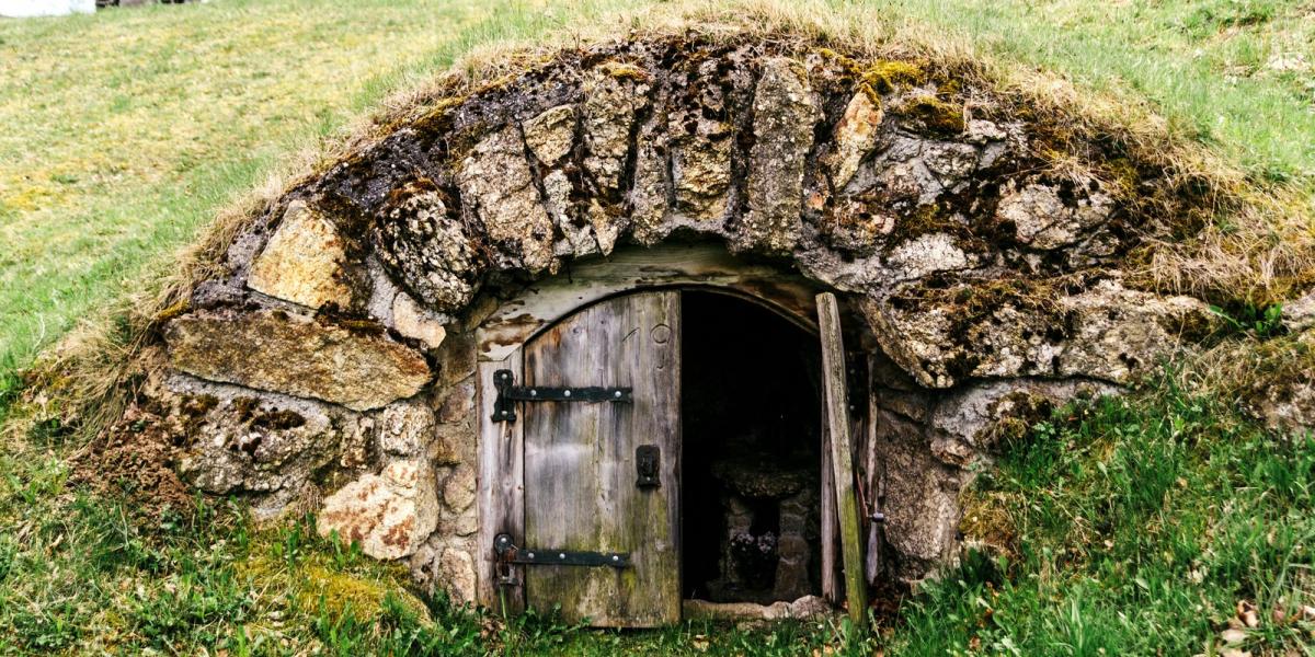 Egy un. hobbit-ház napjainkban / Thinkstock fotó