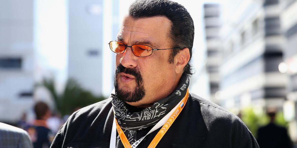 Seagal a Forma 1 Orosz Nagydíj versenyén FOTÓ: Getty Images,  Clive Mason 