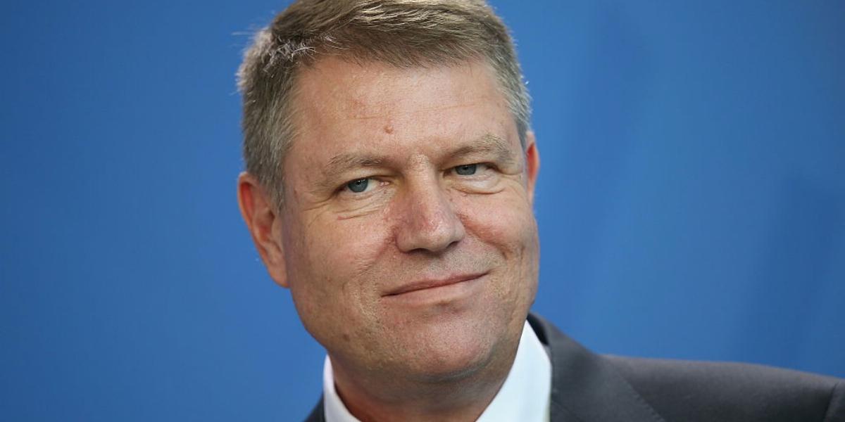 Klaus Iohannis FOTÓ: Getty Images,  Sean Gallup