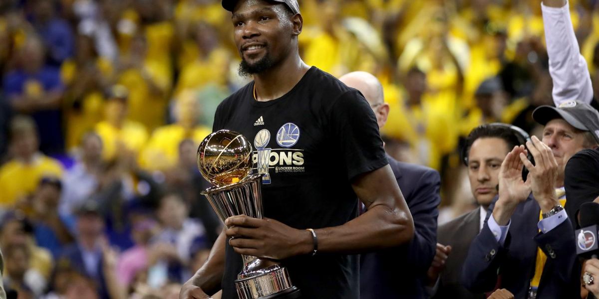 Durant az MVP a bajnokcsapatból. FOTÓ: GETTY IMAGES/EZRA SHAW