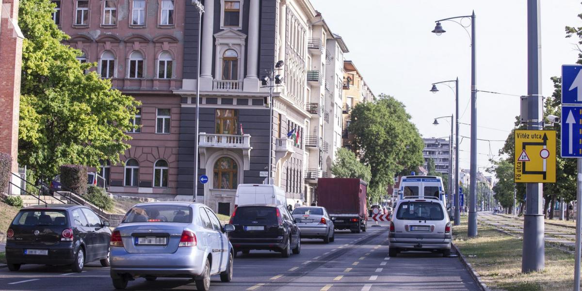 Lezárták a Bem rakpartot augusztus közepéig MTI Fotó: Kallos Bea