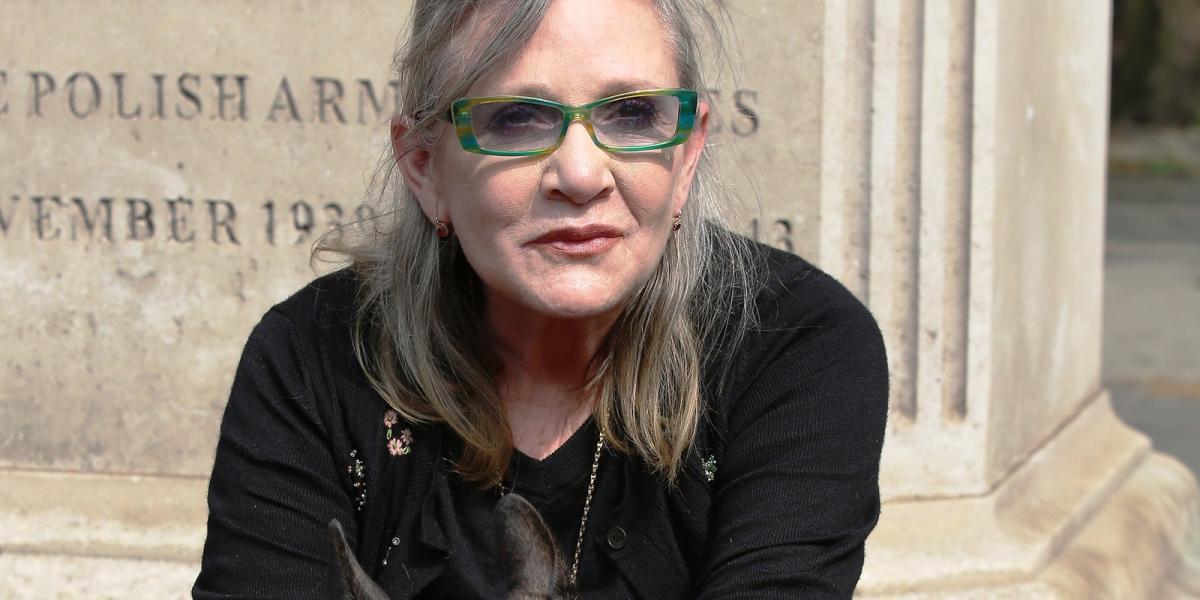 Carrie Fisher 2016-ban FOTÓ: Neil Mockford/Getty Images