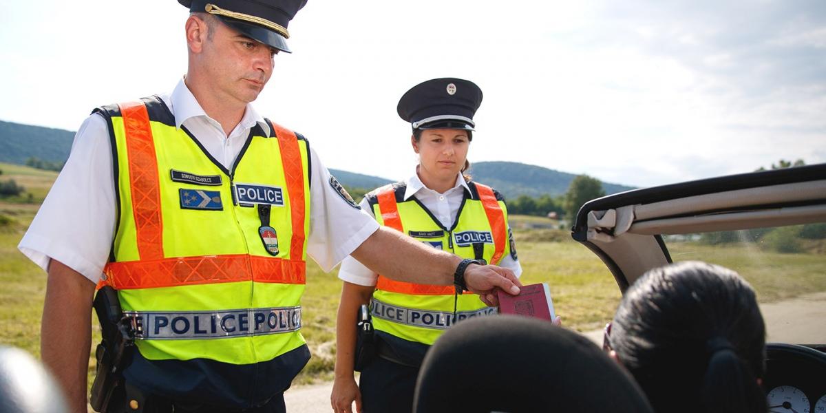 Sok autóst leintettek FORRÁS: POLICE.HU