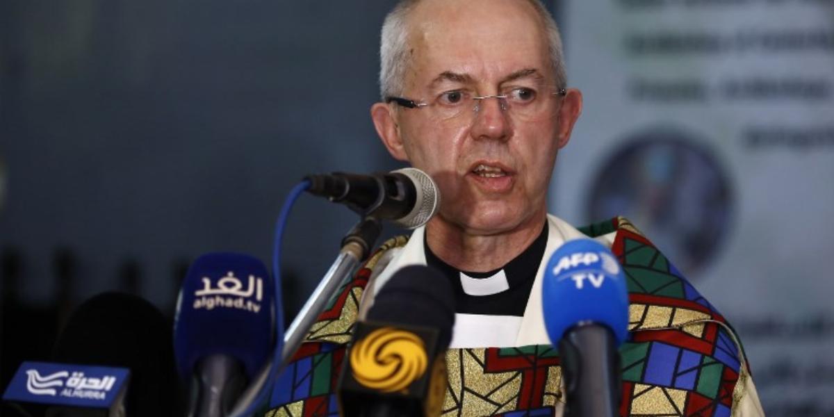 Justin Welby FOTÓ: ASHRAF SHAZLY / AFP