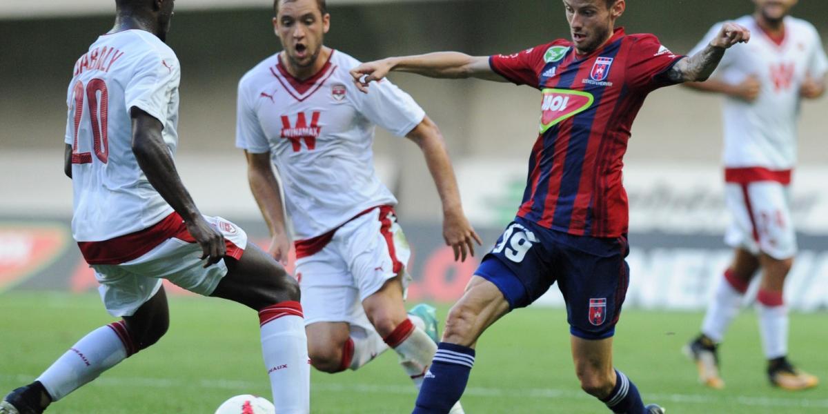 Egy mozzanat a Videoton - Bordeaux mérkőzésből. FOTÓ: Molnár Ádám