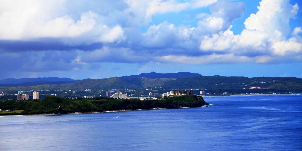 Guam, a Mariana-szigetek legnagyobb és legnépesebb szigete lett Phenjan célpontja FOTÓ: Shutterstock