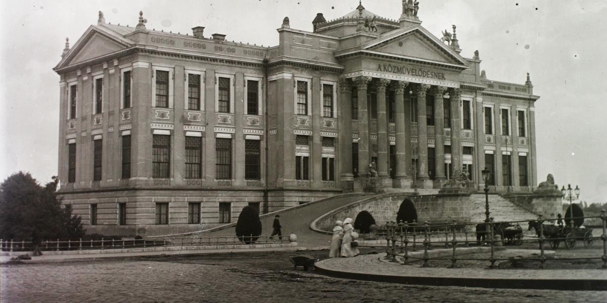 Szeged, Móra Ferenc Múzeum 1908 -ban - Forrás: Fortepan/orig: SCHMIDT ALBIN