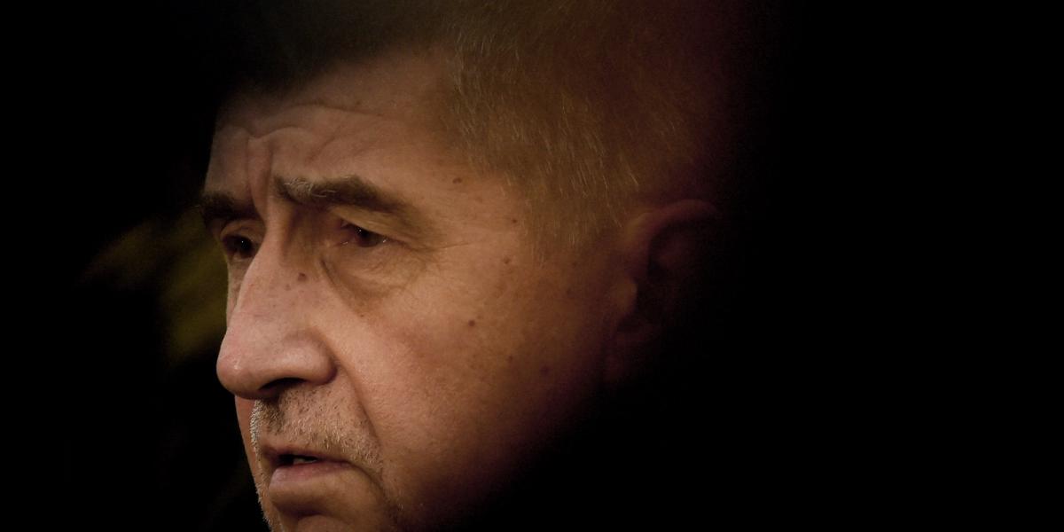 Andrej Babis FOTÓ: MICHAL CIZEK / AFP