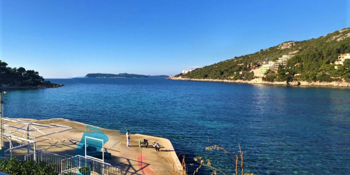 Egy partszakasz Dubrovnikban - Google Street View