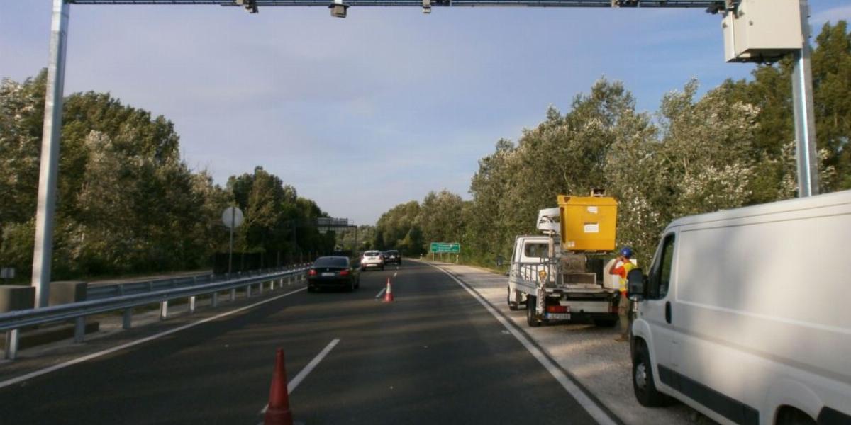 A fix traffipax marad - Forrás: police.hu