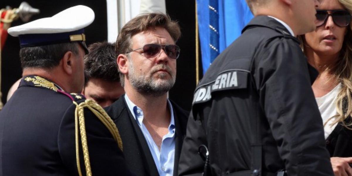 Vatikán, március 19. Russell Crowe részt vesz Ferenc pápa audienciáján. Fotó: Franco Origlia/Getty Images