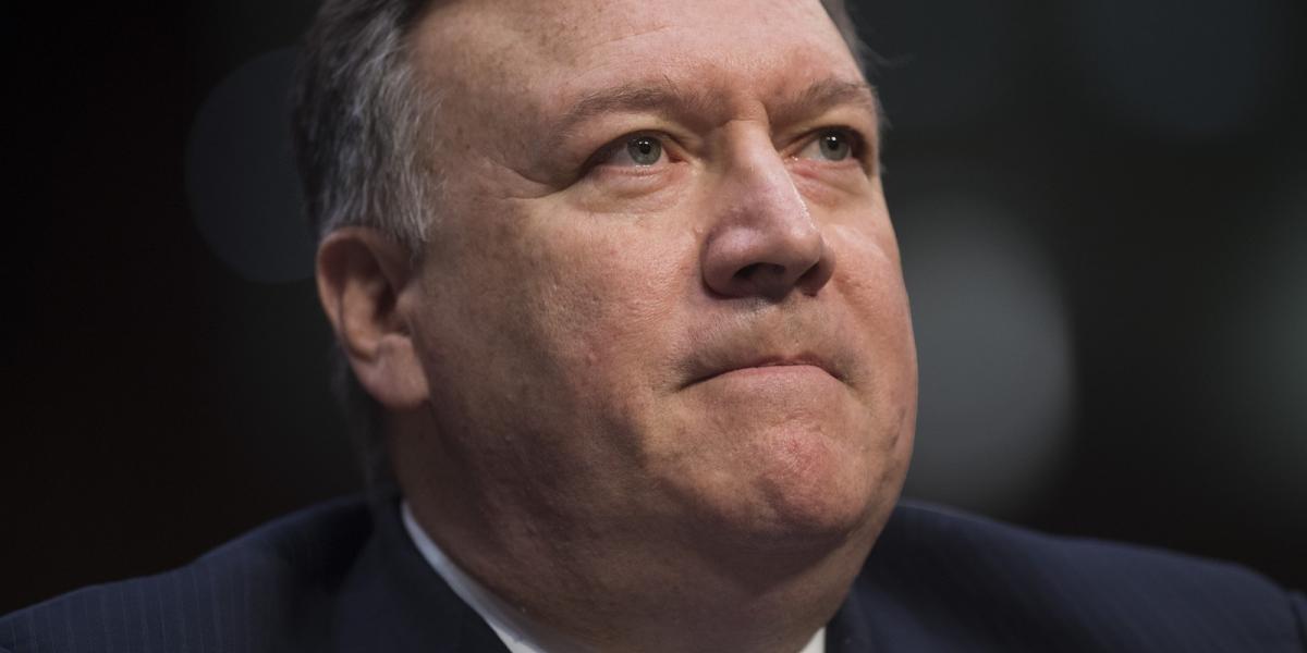 Mike Pompeo, az Egyesült Államok új külügyminisztere. Fotó: SAUL LOEB / AFP