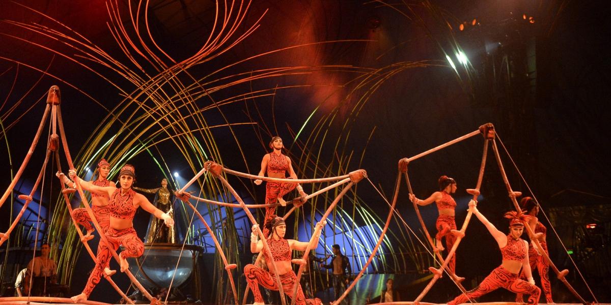 Cirque du Soleil. Illusztráció: Levi Bianco / BRAZIL PHOTO PRESS