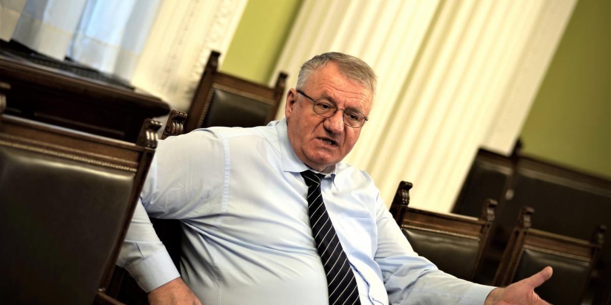 Vojislav Seselj. Fotó: ANDREJ ISAKOVIC / AFP