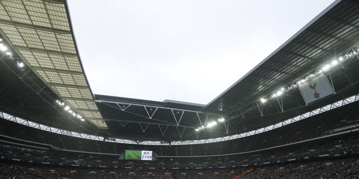 Az áruba bocsátott stadion/AFP fotó