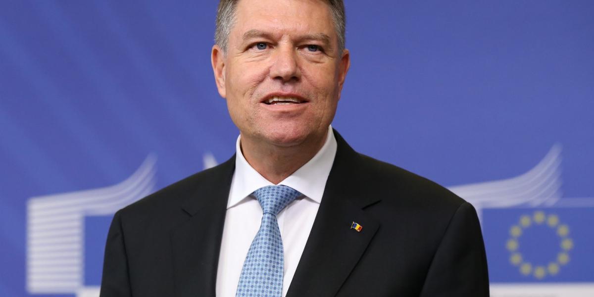 Klaus Iohannis román államfő. Fotó: Dursun Aydemir / Anadolu Agency