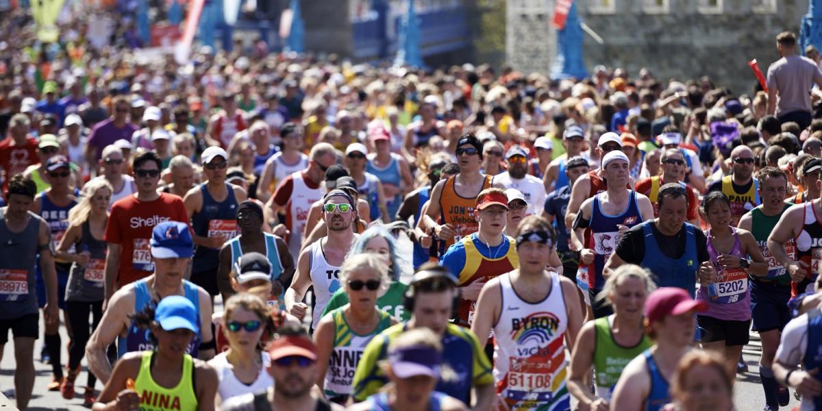 London maraton 2018 - Fotó: Niklas Hallen/AFP 