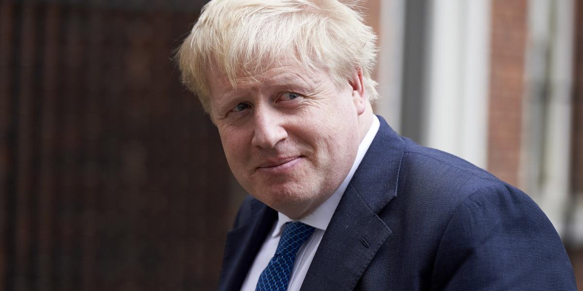 Boris Johnson. Fotó: NIKLAS HALLE`N / AFP