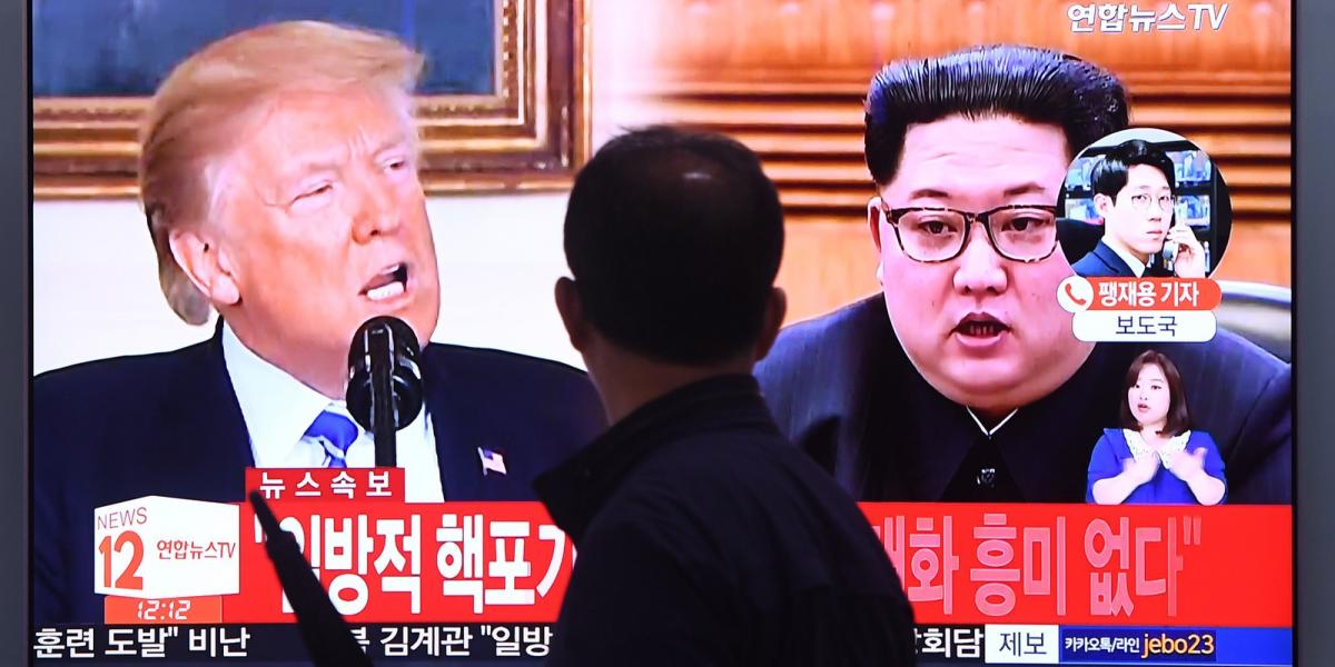 Továbbra sem biztos, hogy júniusban találkozik Trump Kim Dzsong
Unnal Fotó: AFP/Jung Yeon-je