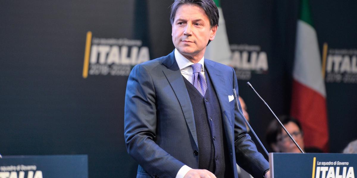 Giuseppe Conte FOTÓ: Silvia Lore/NurPhoto