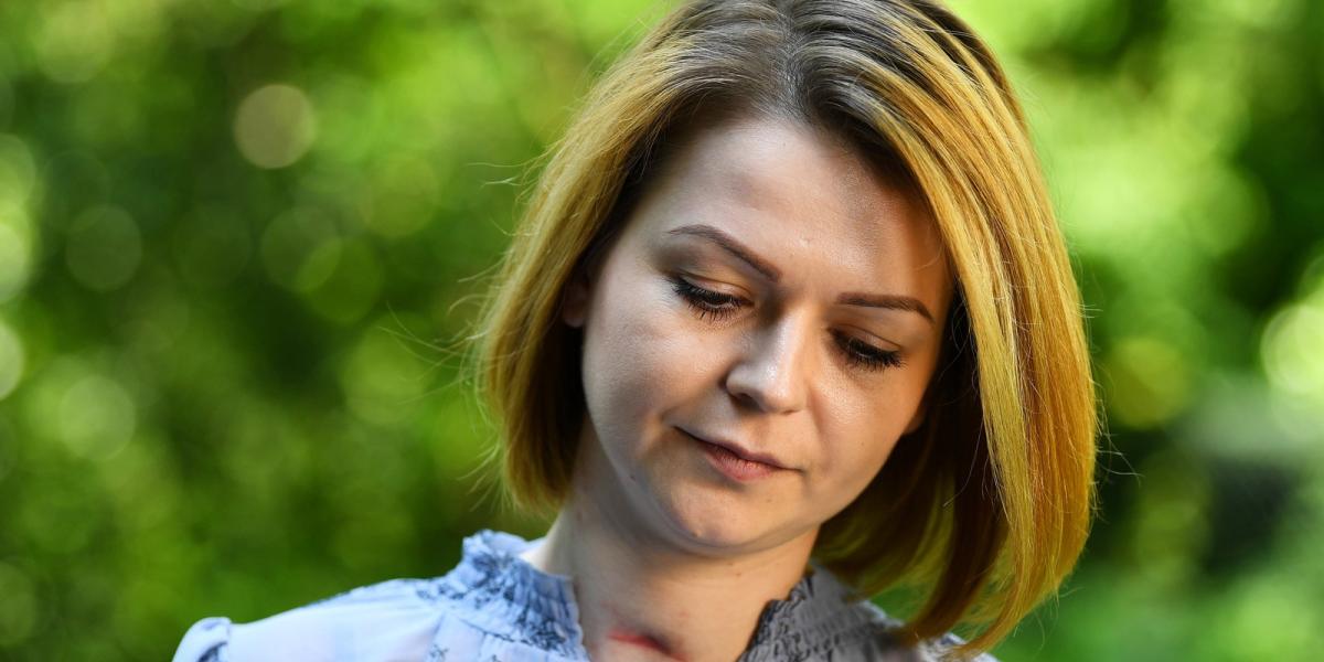 Yulija Skripal FOTÓ: DYLAN MARTINEZ / POOL / AFP