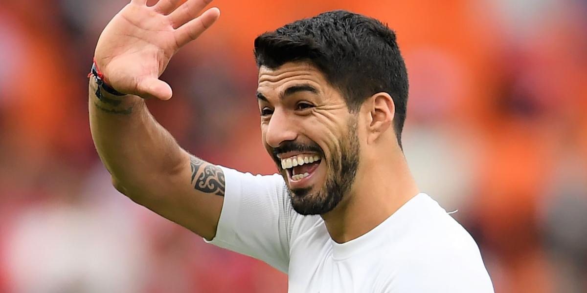 LUIS SUÁREZ - Tőle várják az uruguayiak a gólokat FOTÓ: JORGE GUERRER/AFP