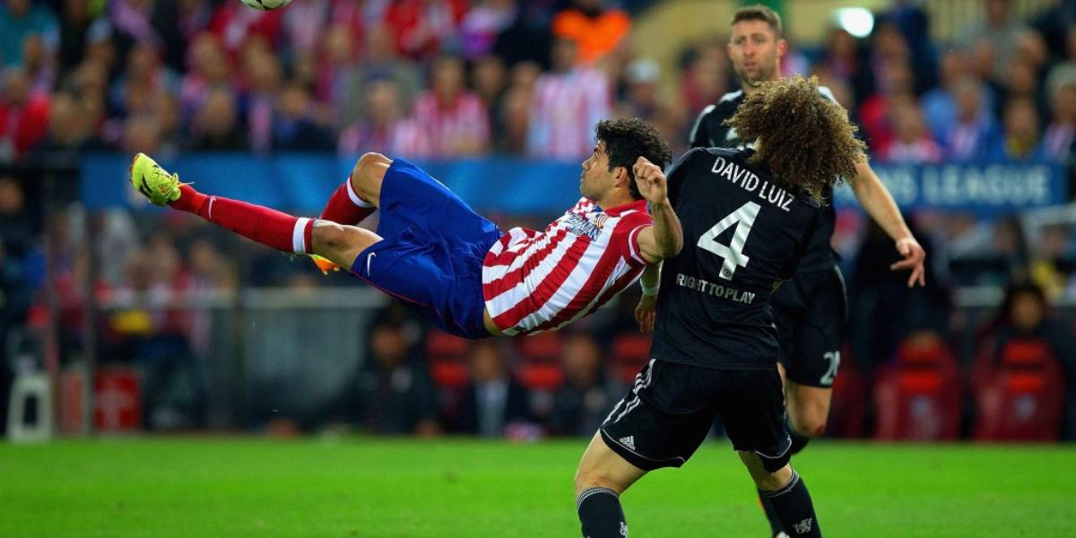 Kevés ilyen látványos megmozdulás volt a madridi meccsen FOTÓ: EUROPRESS/GETTY IMAGES/GONZALO ARROYO MORENO