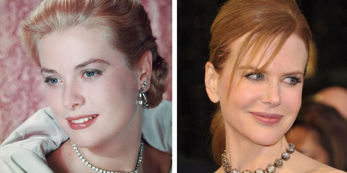 Grace Kelly és megformálója, Nicole Kidman  - Fotó: Gettyimages