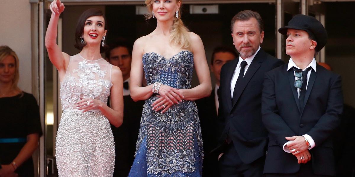 Paz Vega, Nicole Kidman, Tim Roth, a Grace főszereplői és Olivier Dahan rendező - fotó: Gettyimages.