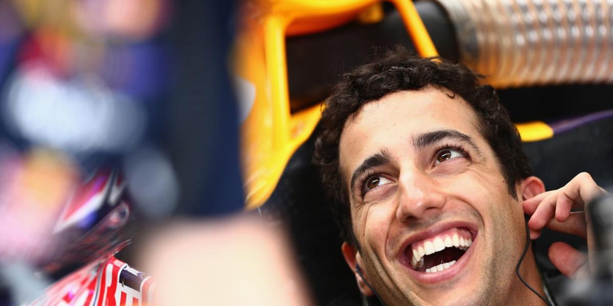 A fi atal ausztrál, Daniel Ricciardo bravúros győzelmet aratott FOTÓ: EUROPRESS/GETTY IMAGES/CLIVE MASON