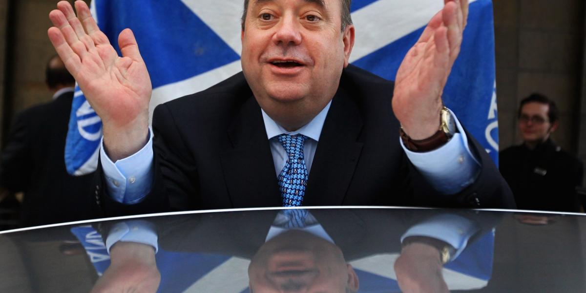 Alex Salmond skót kormányfő  Fotó: Getty Images