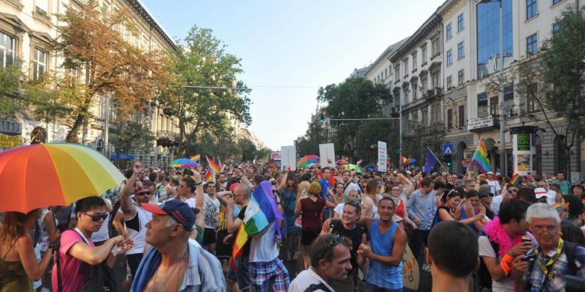 A tavalyinál sokkal nyugodtabb vonulásra számítanak a Pride szervezői FOTÓ: TÓTH GERGŐ