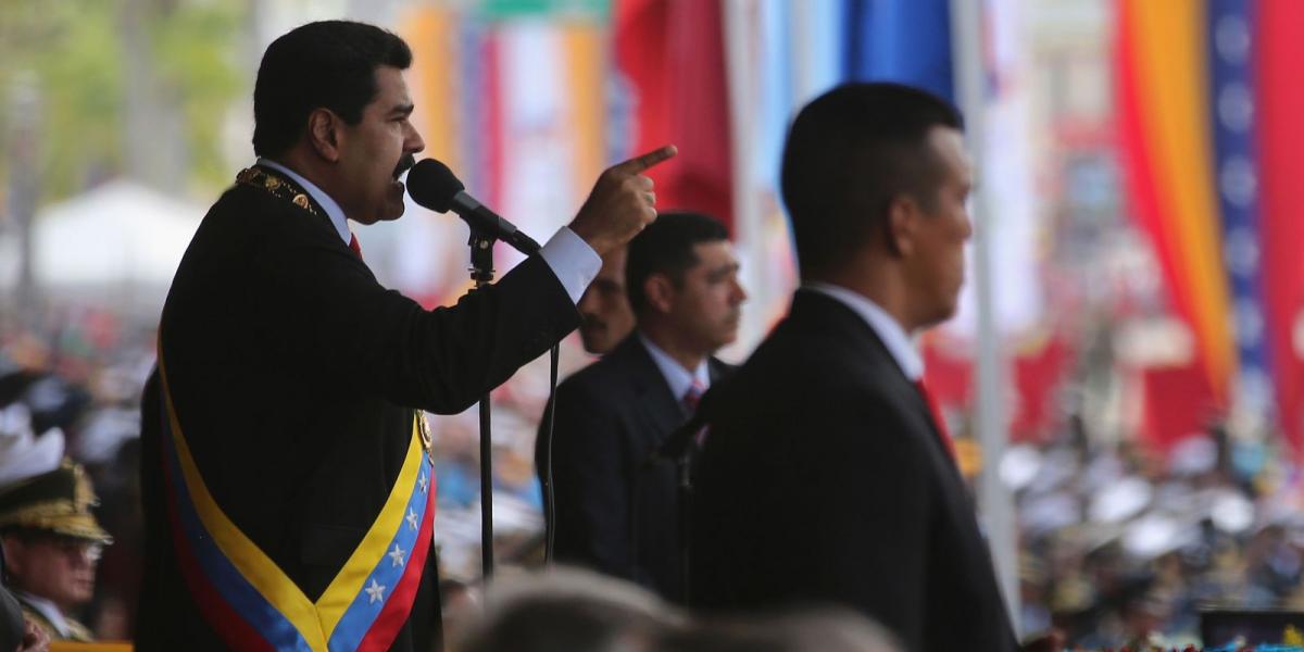 Kevés sikerrel másolja elődje módszereit Nicolás Maduro FOTÓ: EUROPRESS/GETTY IMAGES/JOHN MOORE