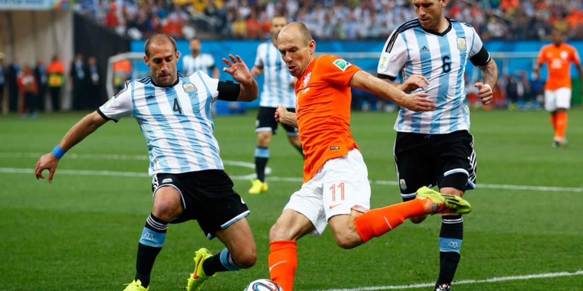 Arjen Robben a hátán vitte a holland csapatot, de ez is kevésnek bizonyult FOTÓK : EUROPRESS/GETTY IMAGES/SPORT