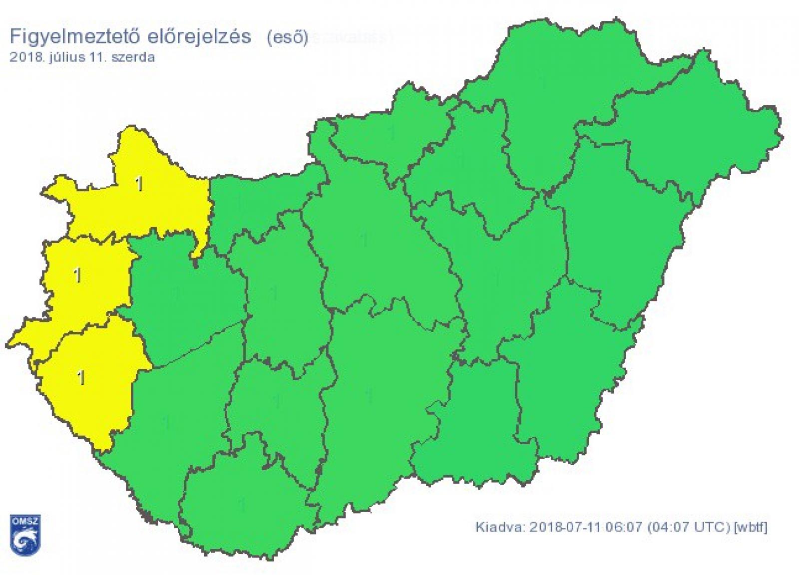 Forrás: OMSZ