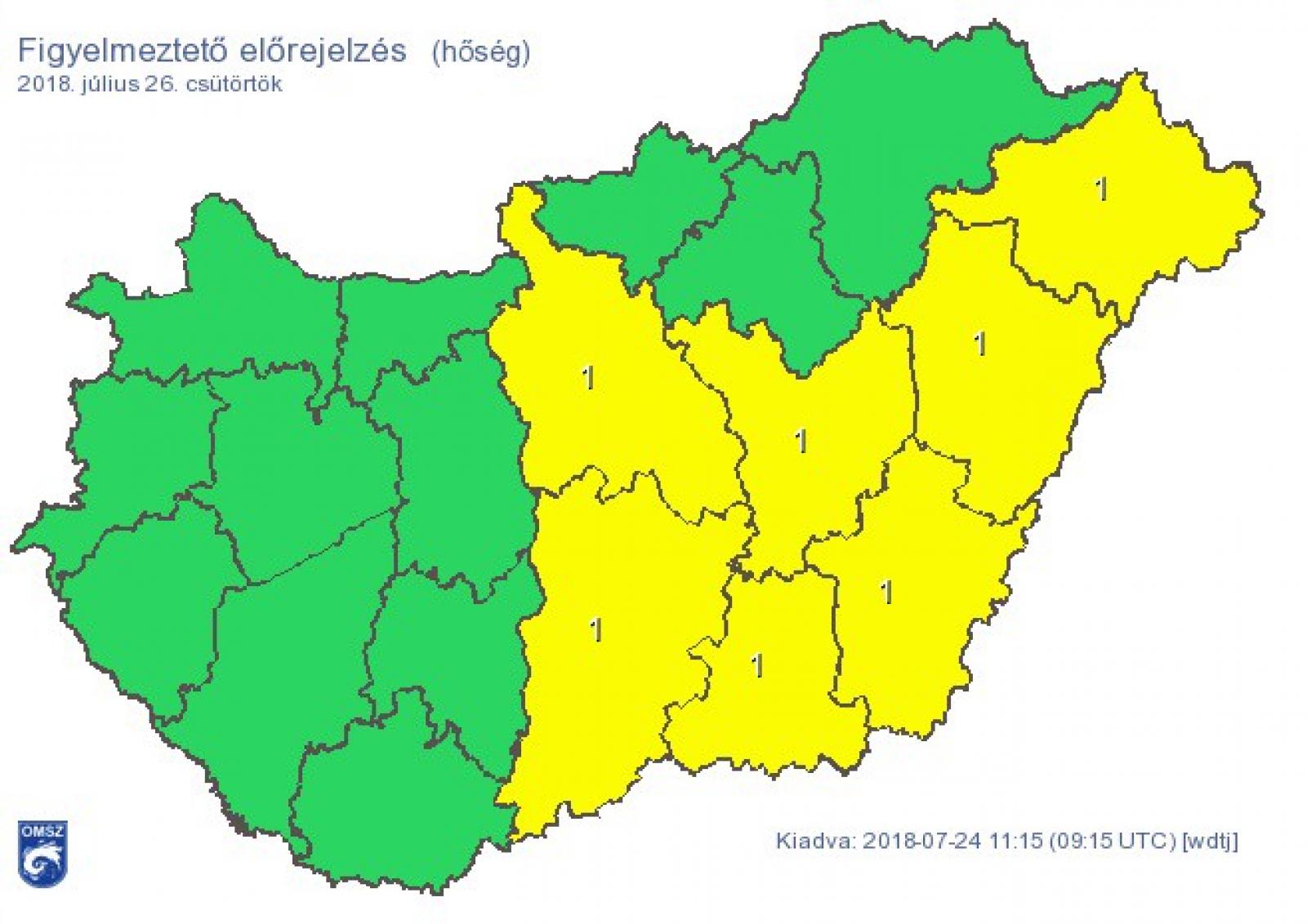 Forrás: OMSZ