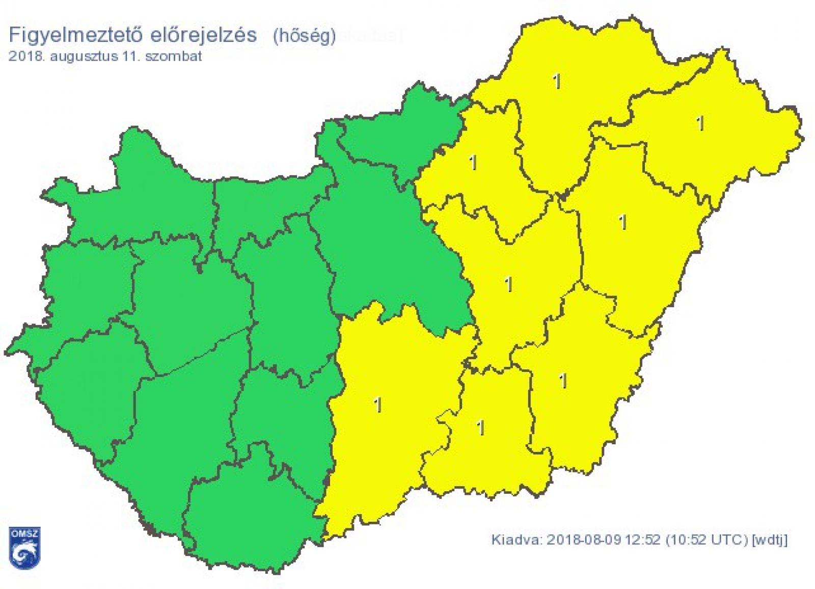 Forrás: OMSZ