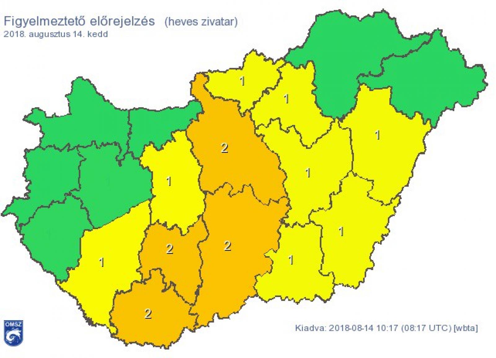 Forrás: OMSZ