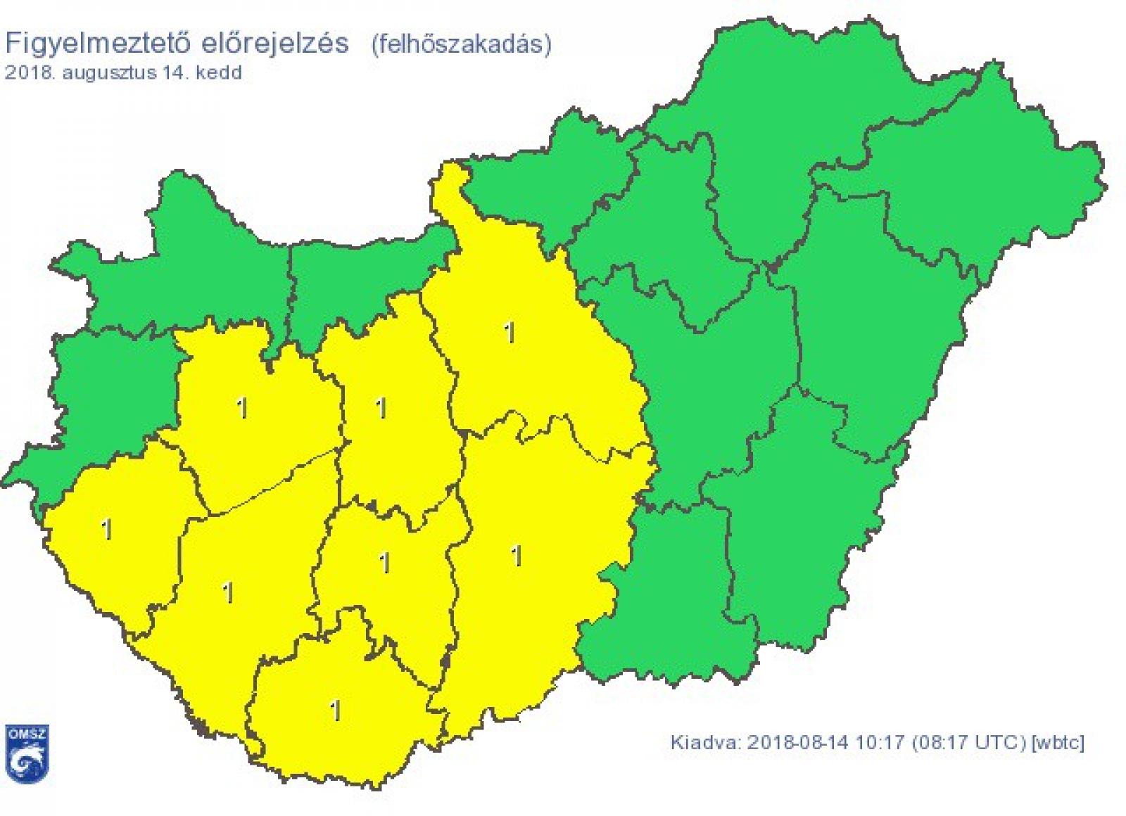 Forrás: OMSZ