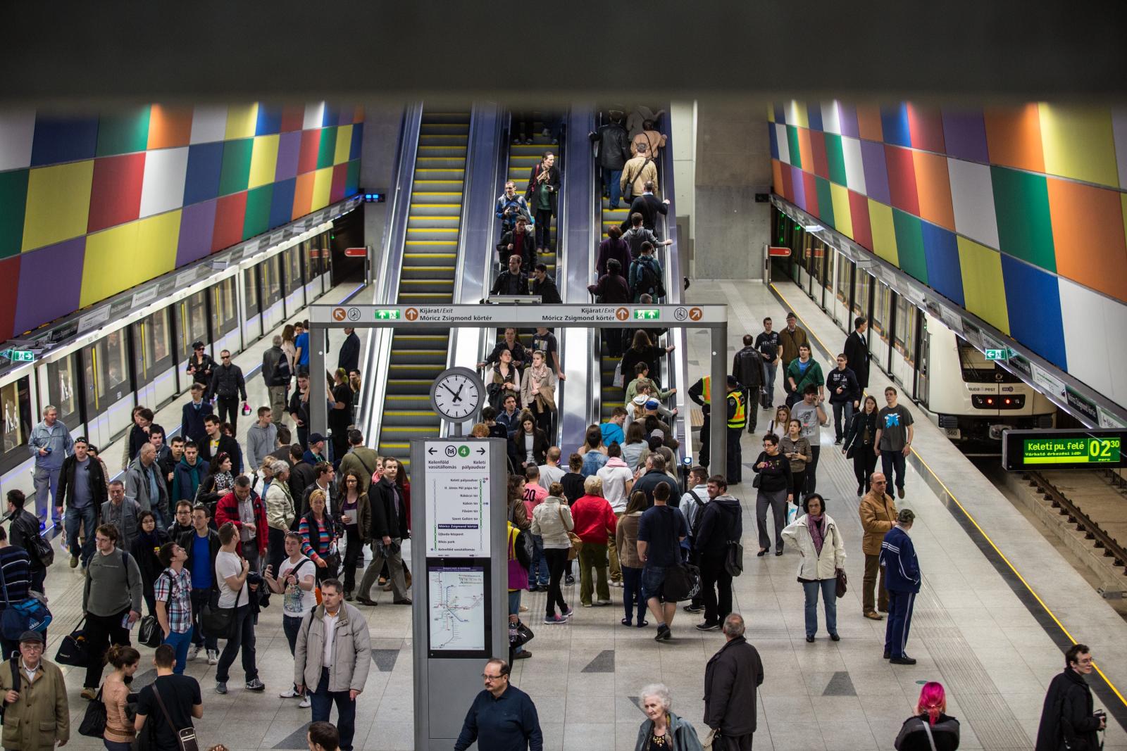 A 4-es metró projekt költsége az eredetileg tervezett 120 milliárd forintról csaknem a négyszeresére kúszott fel