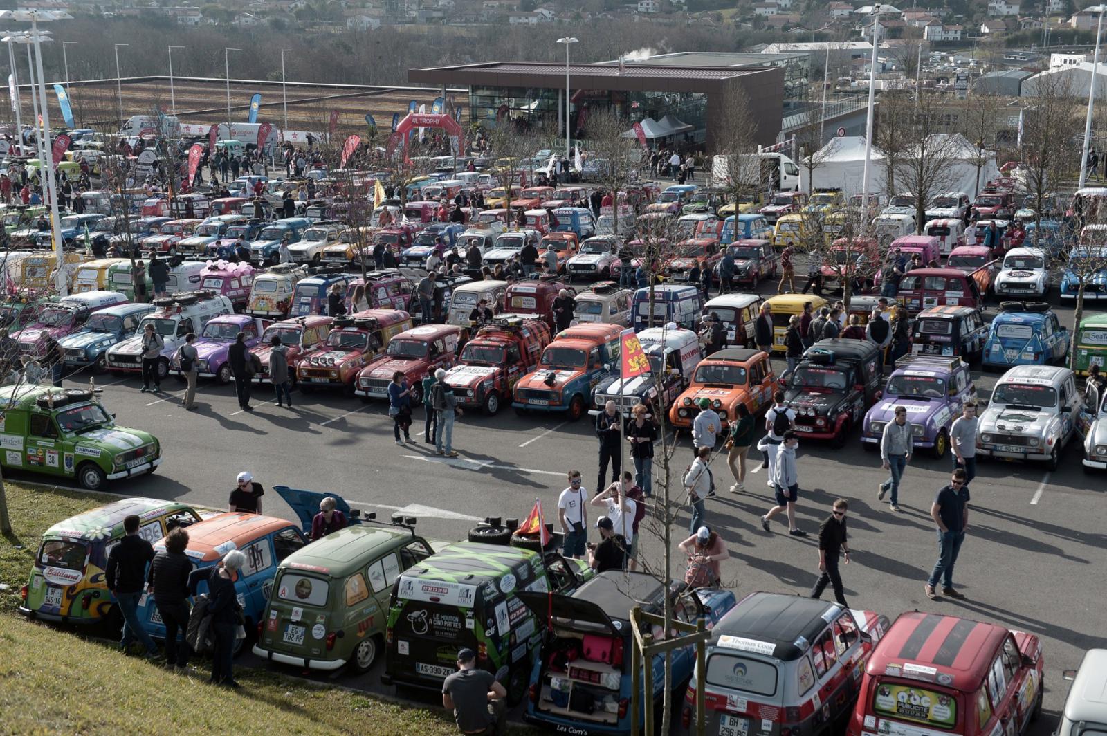 Drónfotó a Antananarivóban található telepről