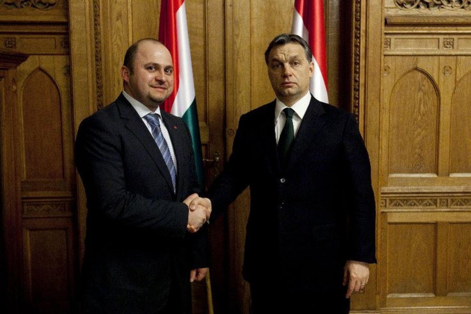 Orbán Viktorral 2011-ben