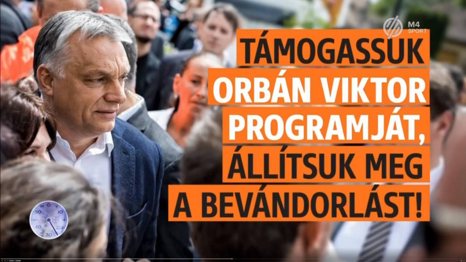 A Fidesz kampányfilmje a híradóban