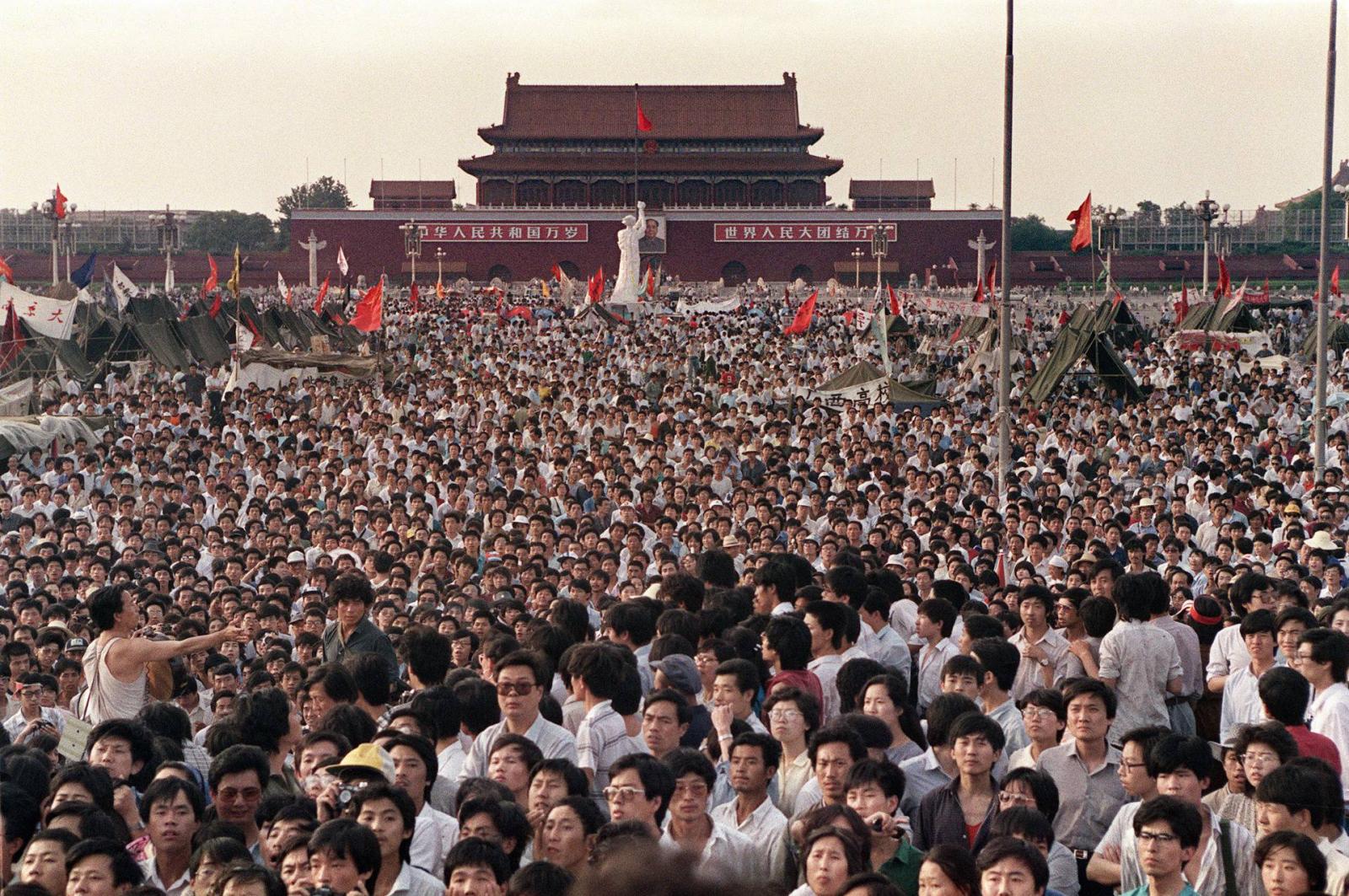 A Tienanmen tér 1989-ben