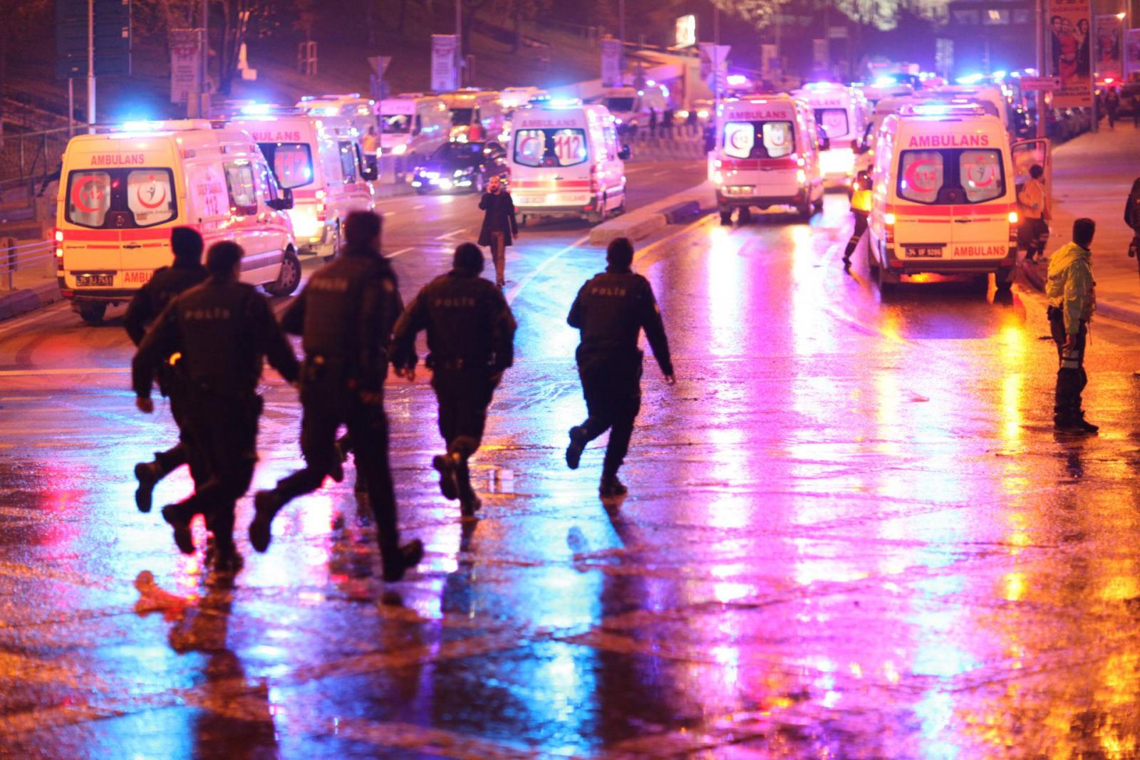 Twin Suicide Bomb Attacks Injure At Least 20 Near Stadium In Istanbul