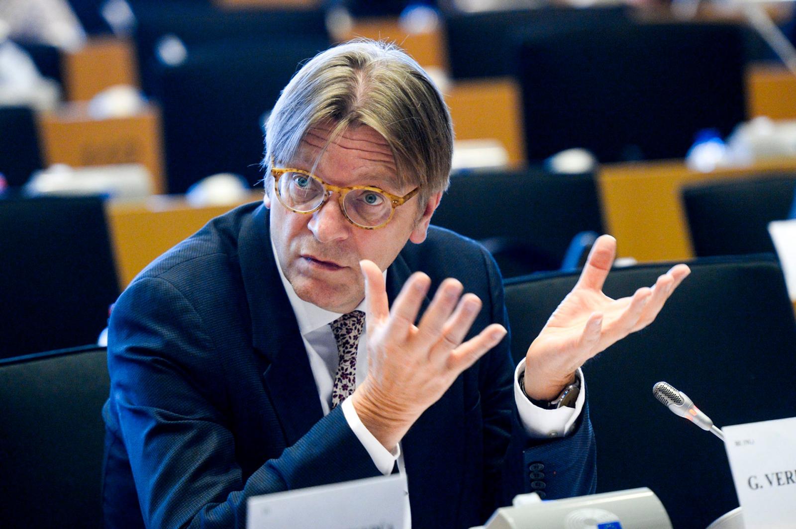 Guy Verhofstadt pályázik az elnöki posztra